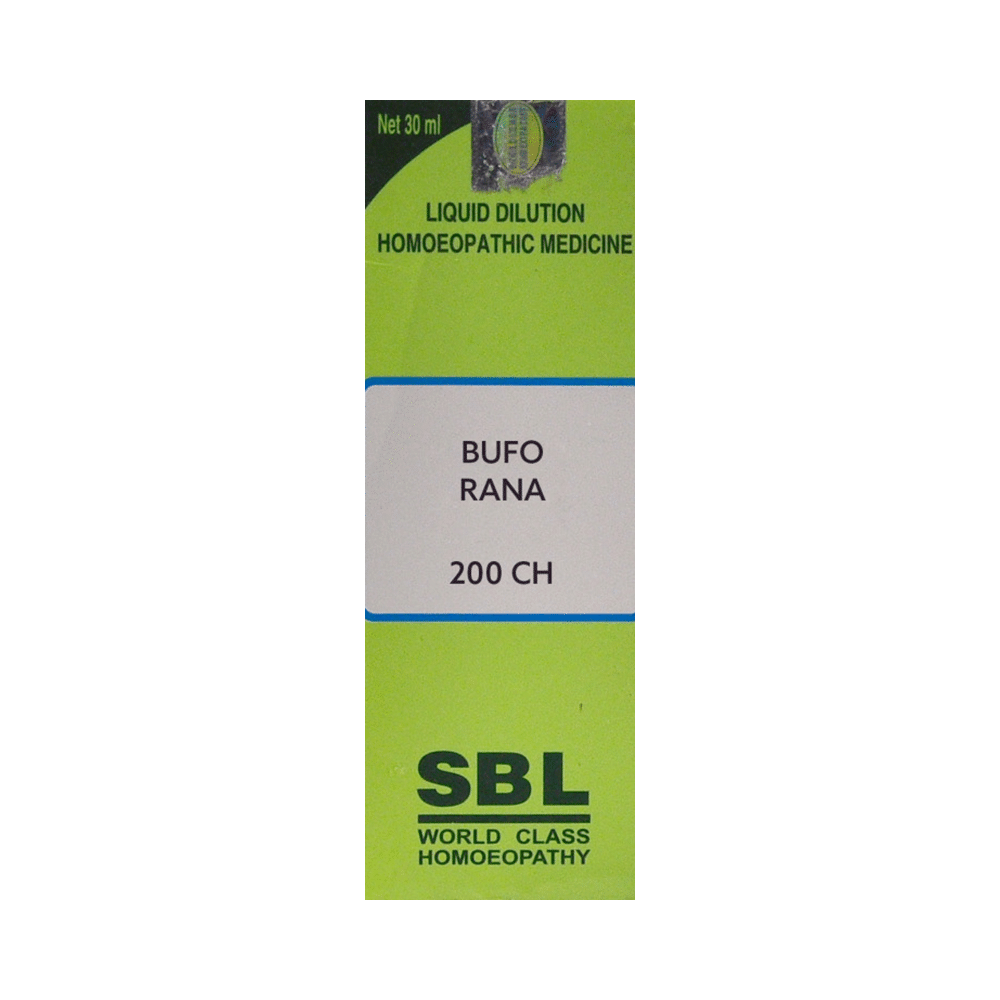 SBL Bufo Rana Dilution 200 CH