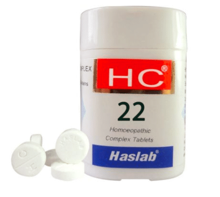 Haslab HC 22 Mercurius Complex Tablet