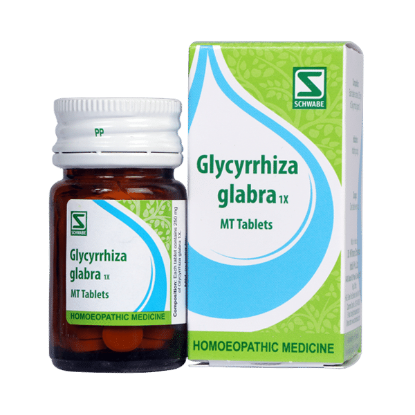 Dr Willmar Schwabe India Glycyrrhiza Glabra Trituration Tablet 1X