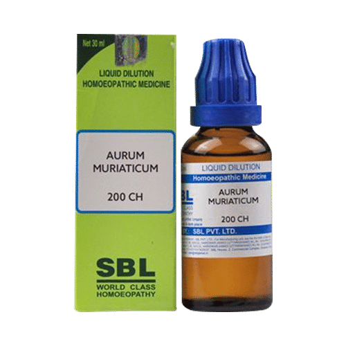 SBL Aurum Muriaticum Dilution 200 CH