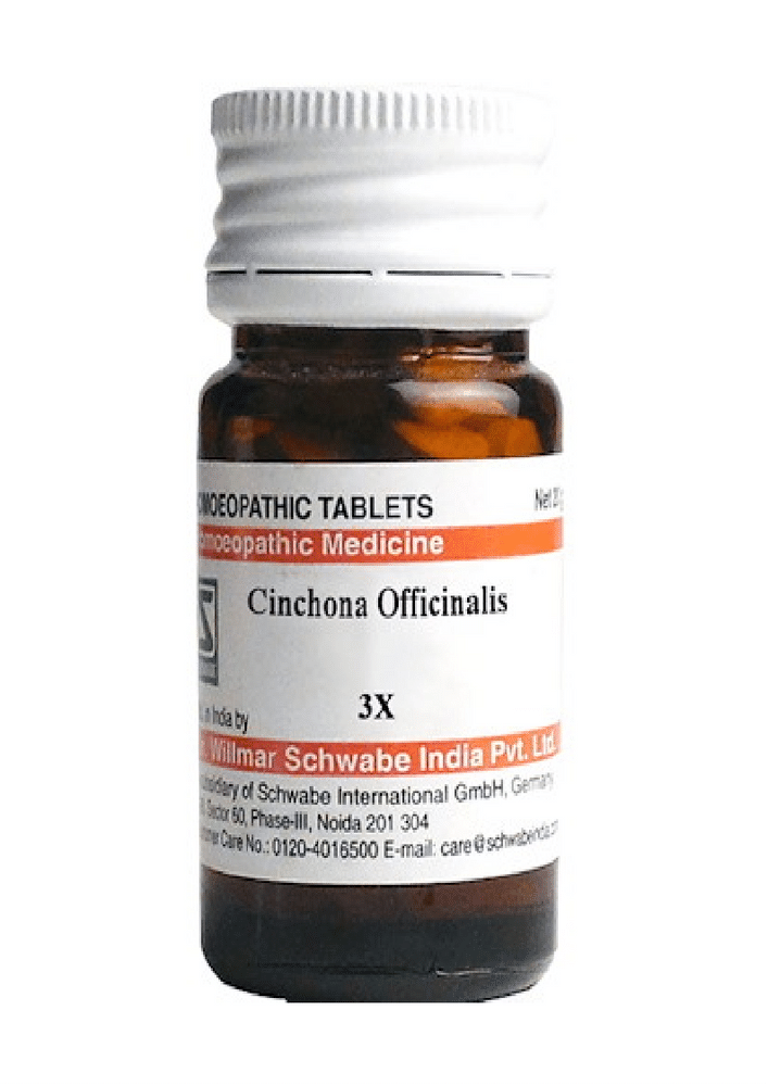 Dr Willmar Schwabe India Cinchona Officinalis Trituration Tablet 3X