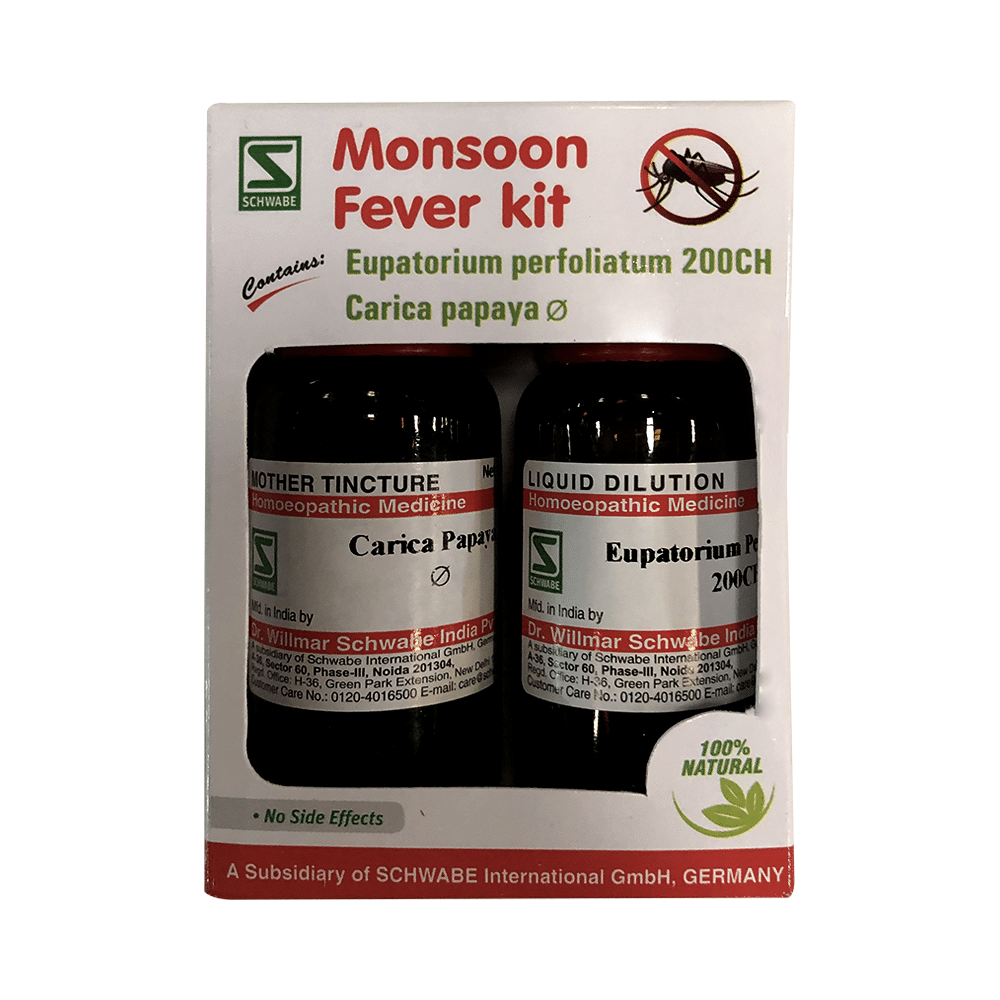 Dr Willmar Schwabe India Monsoon Fever Kit