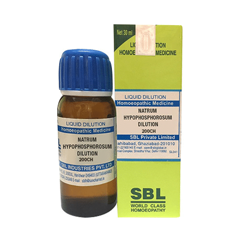 SBL Natrum Hypophosphorosum Dilution 200 CH