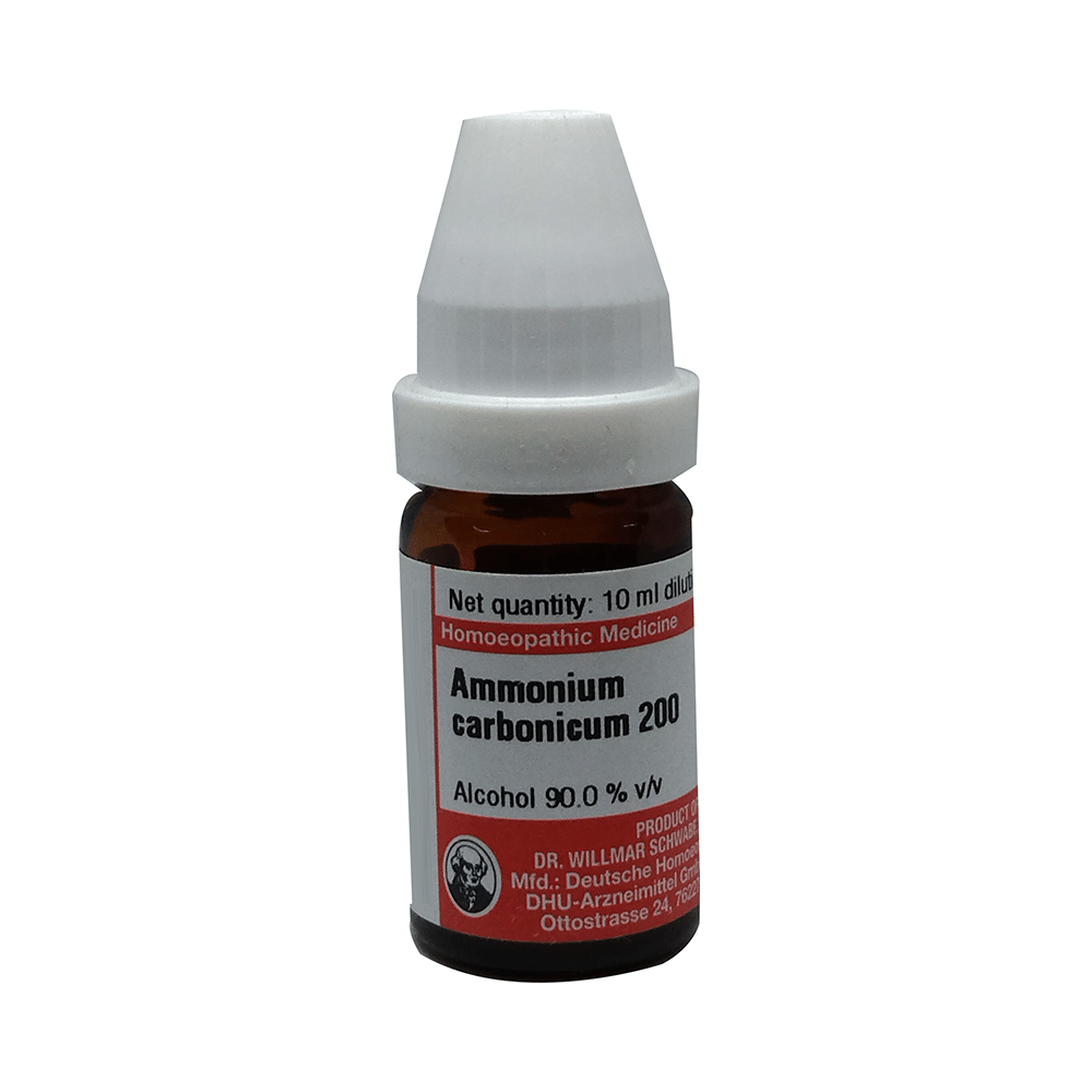 Dr Willmar Schwabe Germany Ammonium Carbonicum Dilution 200