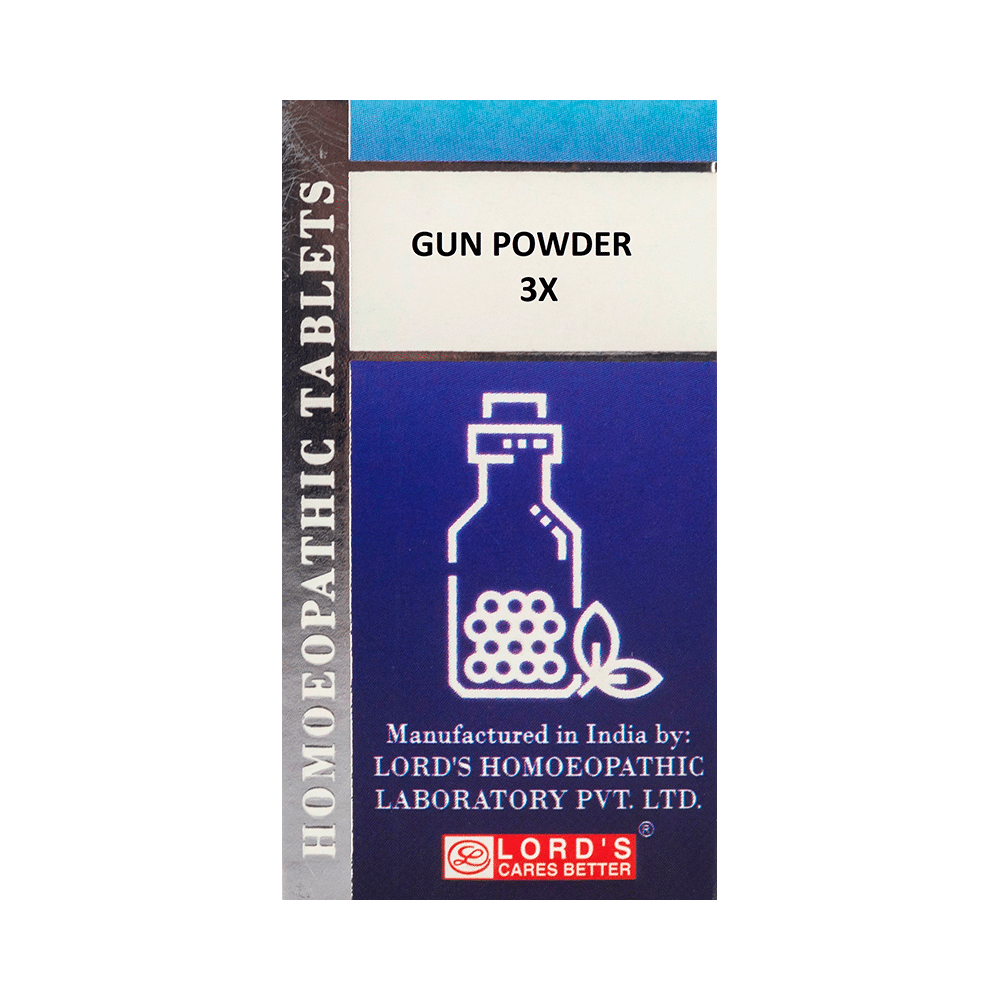 Lord's Gun Powder Trituration Tablet 3X