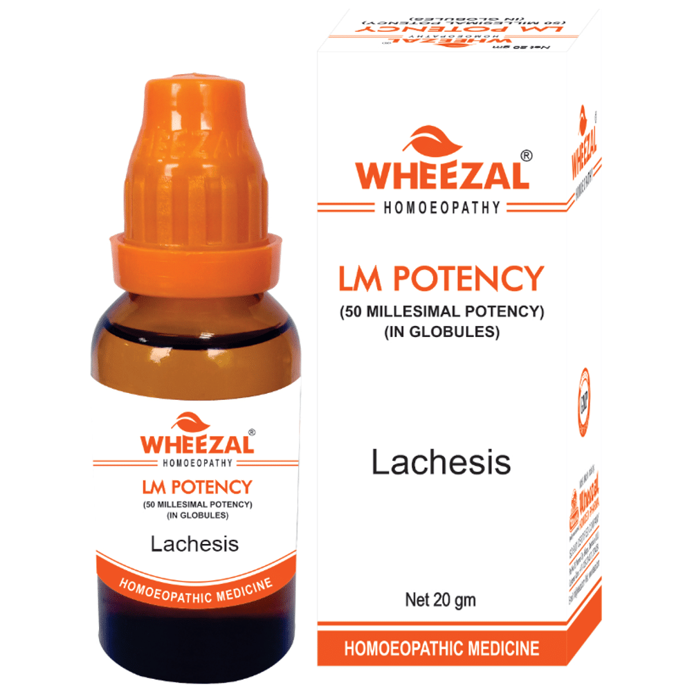 Wheezal Lachesis Globules 0/5 LM