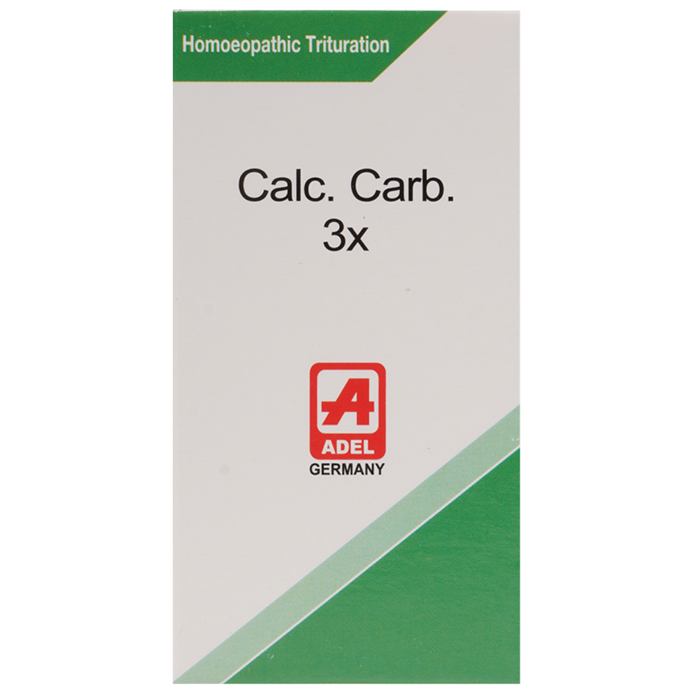 ADEL Calc Carb Trituration Tablet 3X