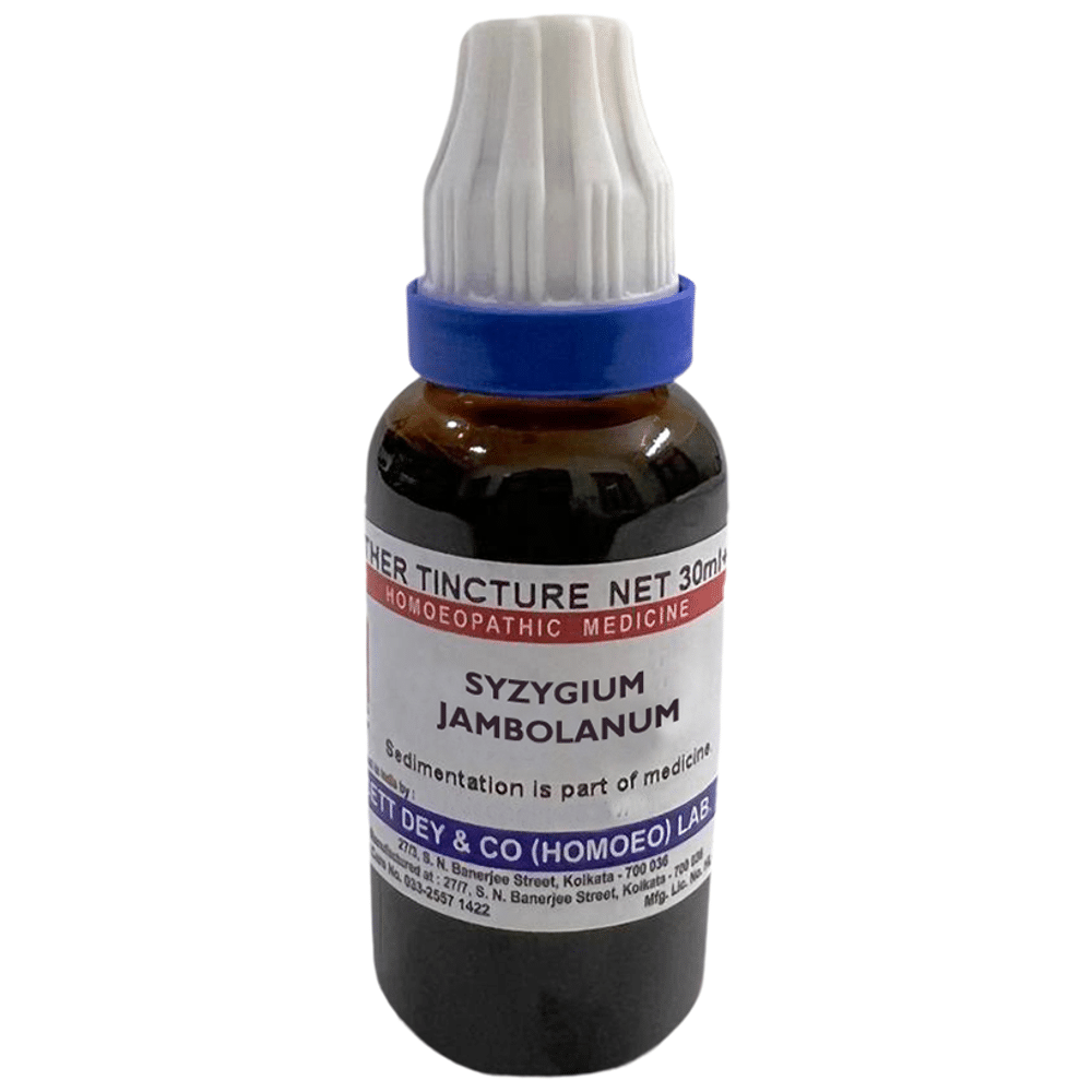 Sett Dey Syzygium Jambolanum Mother Tincture Q