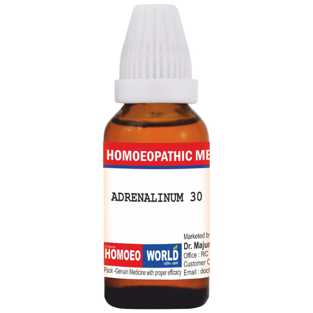 Dr. Majumder Homeo World Adrenalinum Dilution (30ml Each) 30