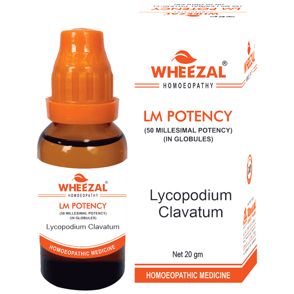 Wheezal Lycopodium Clavatum Globules 0/4 LM