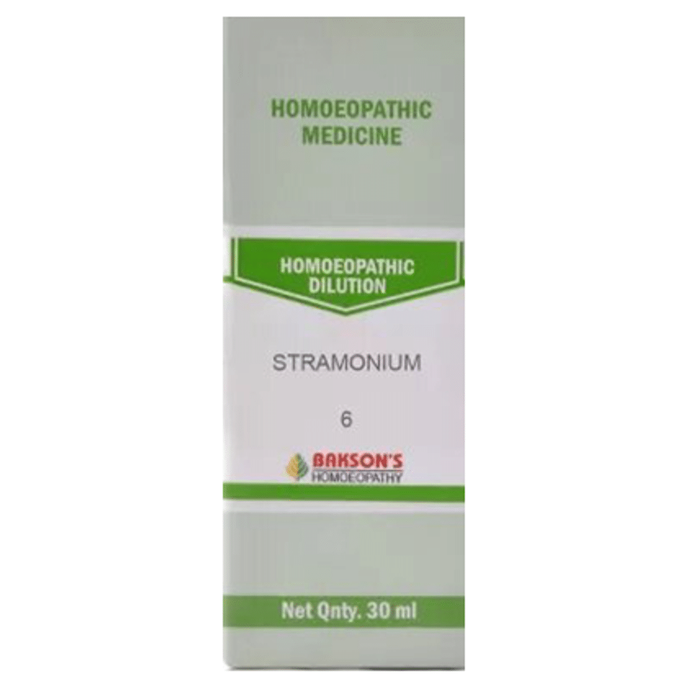 Bakson's Homeopathy Stramonium Dilution 6 CH