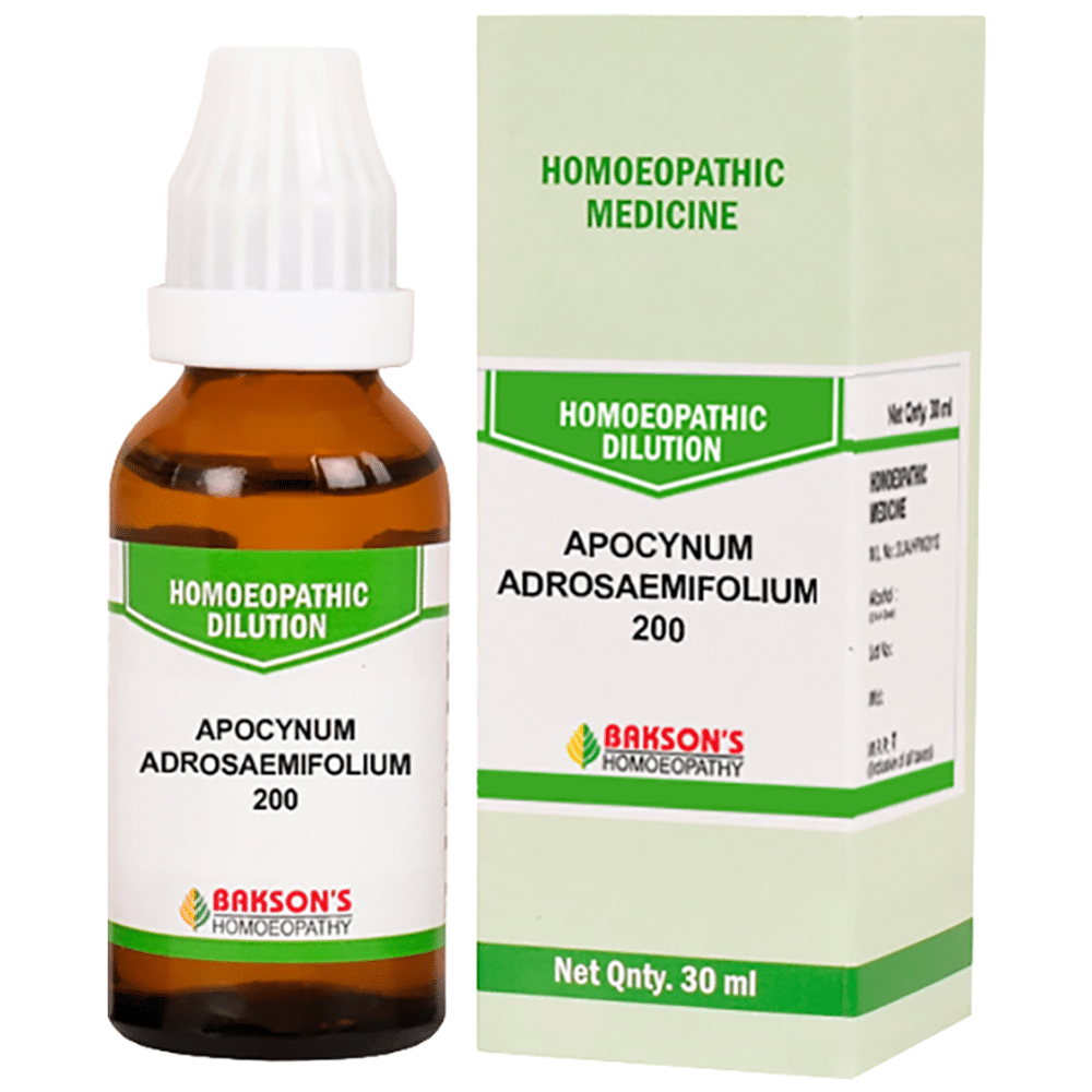 Bakson's Homeopathy Apocynum Androsaemifolium Dilution 200