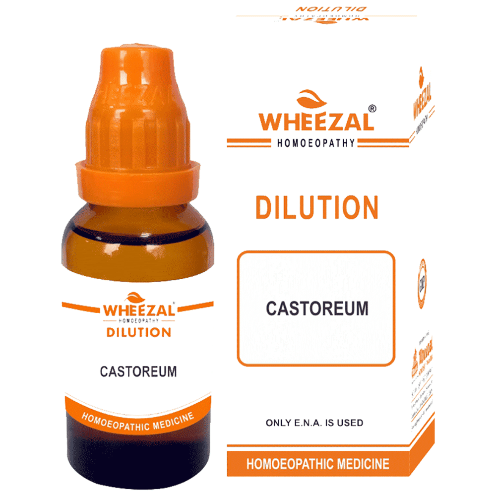 Wheezal Castoreum Dilution 200