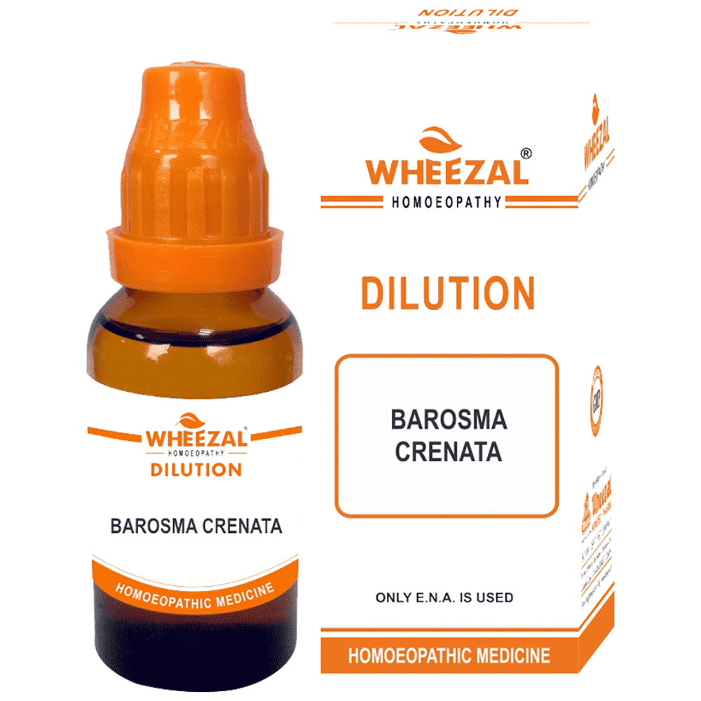 Wheezal Barosma Crenata Dilution 10M