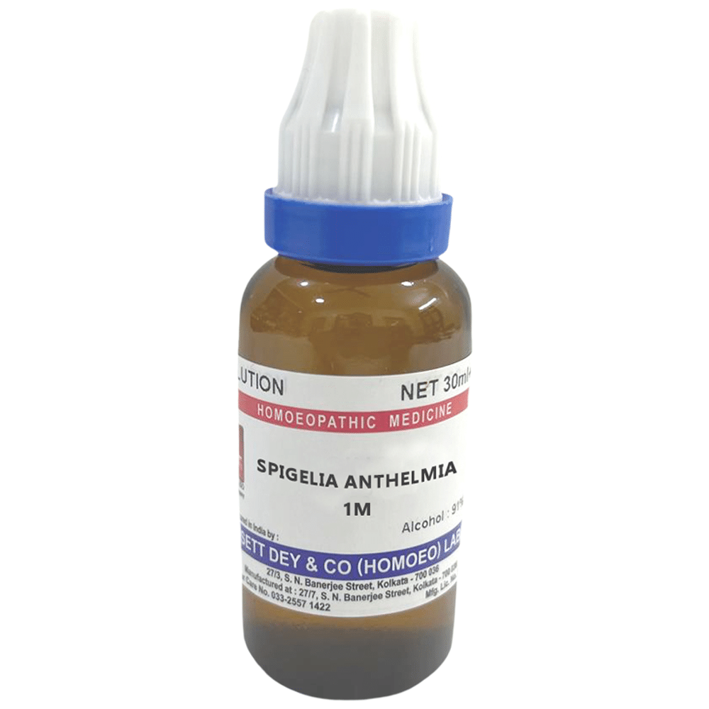 Sett Dey Spigelia Anthelmia Dilution 1M