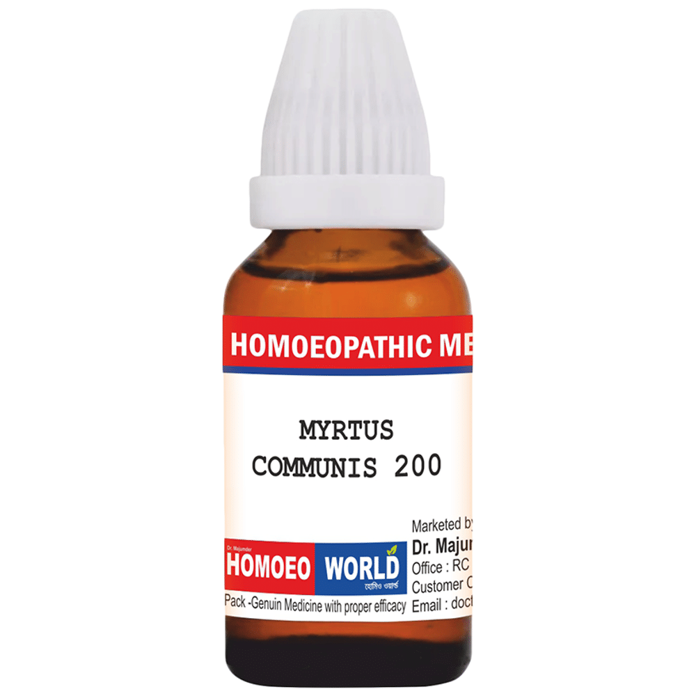 Dr. Majumder Homeo World Myrtus Communis Dilution (30ml Each) 200