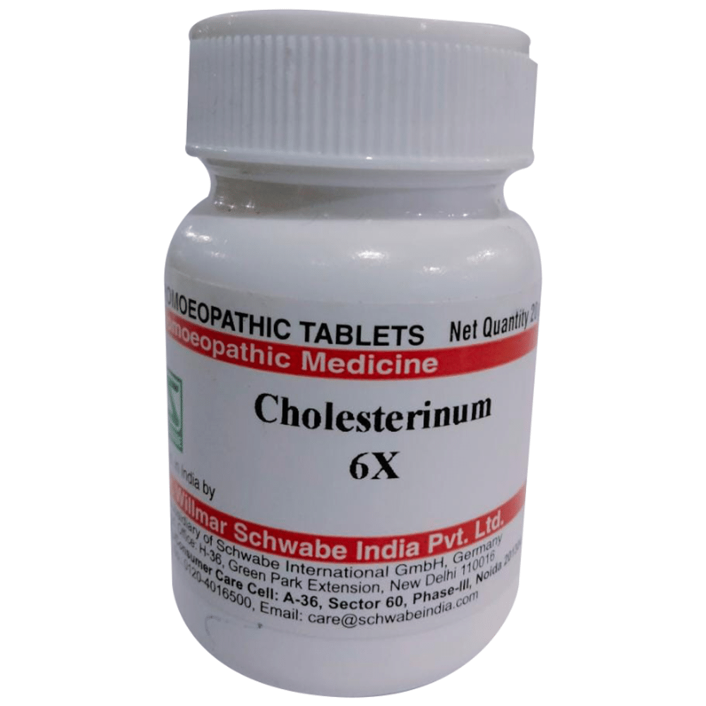 Dr Willmar Schwabe India Cholesterinum Trituration Tablet 6X