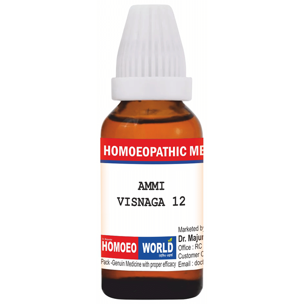 Dr. Majumder Homeo World Ammi Visnaga Dilution (30 ml Each) 12 CH