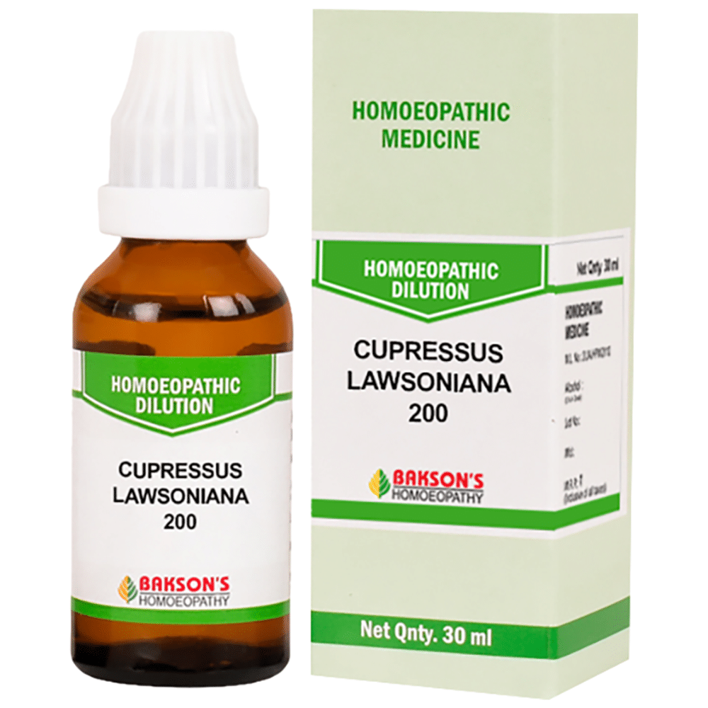 Bakson's Homeopathy Cupressus Lawsoniana Dilution 200