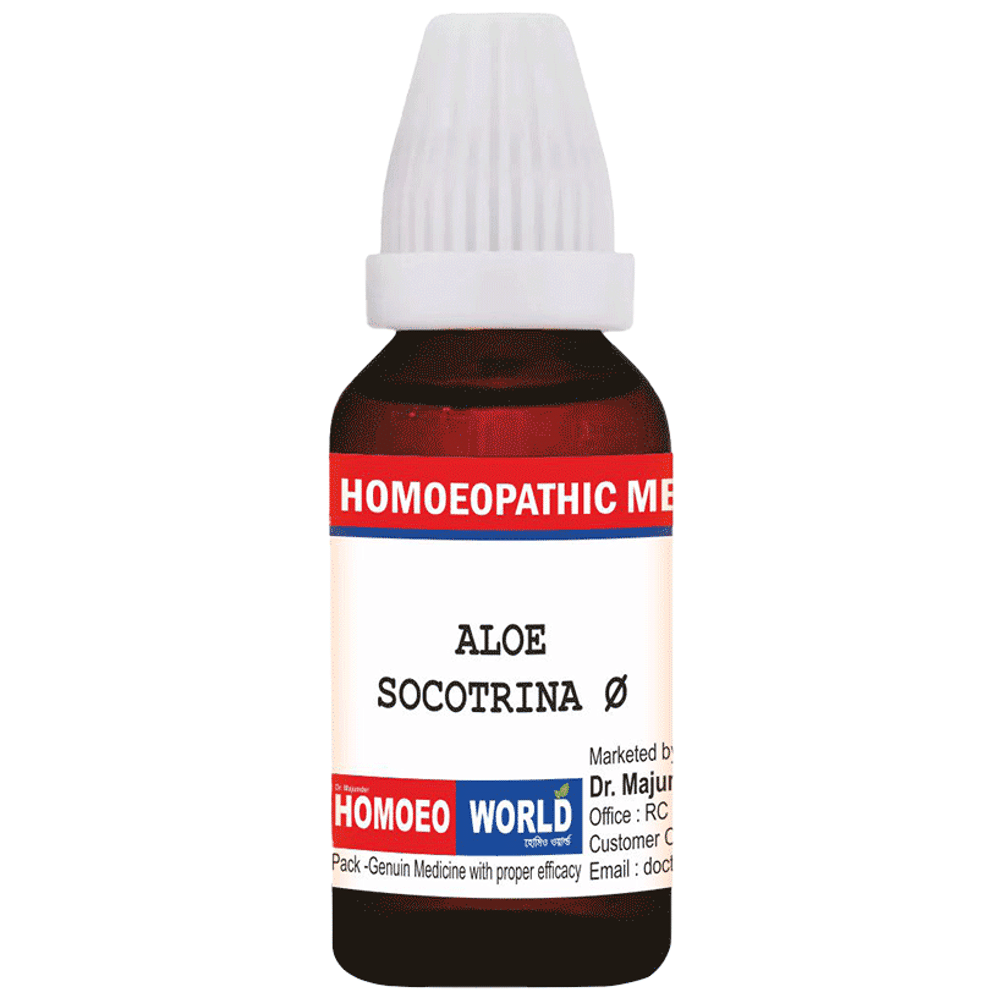 Dr. Majumder Homeo World Aloe Socotrina Q Mother Tincher(30ml Each)