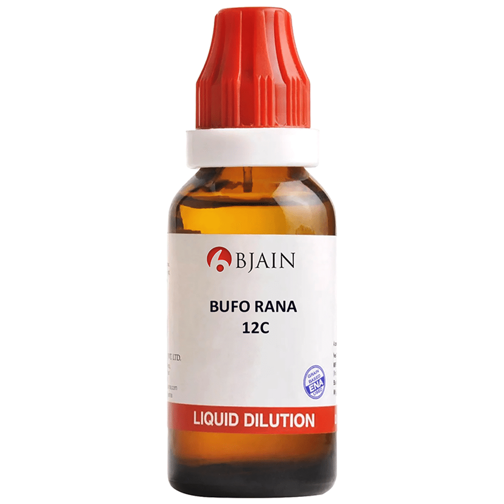 Bjain Bufo Rana Dilution 12C