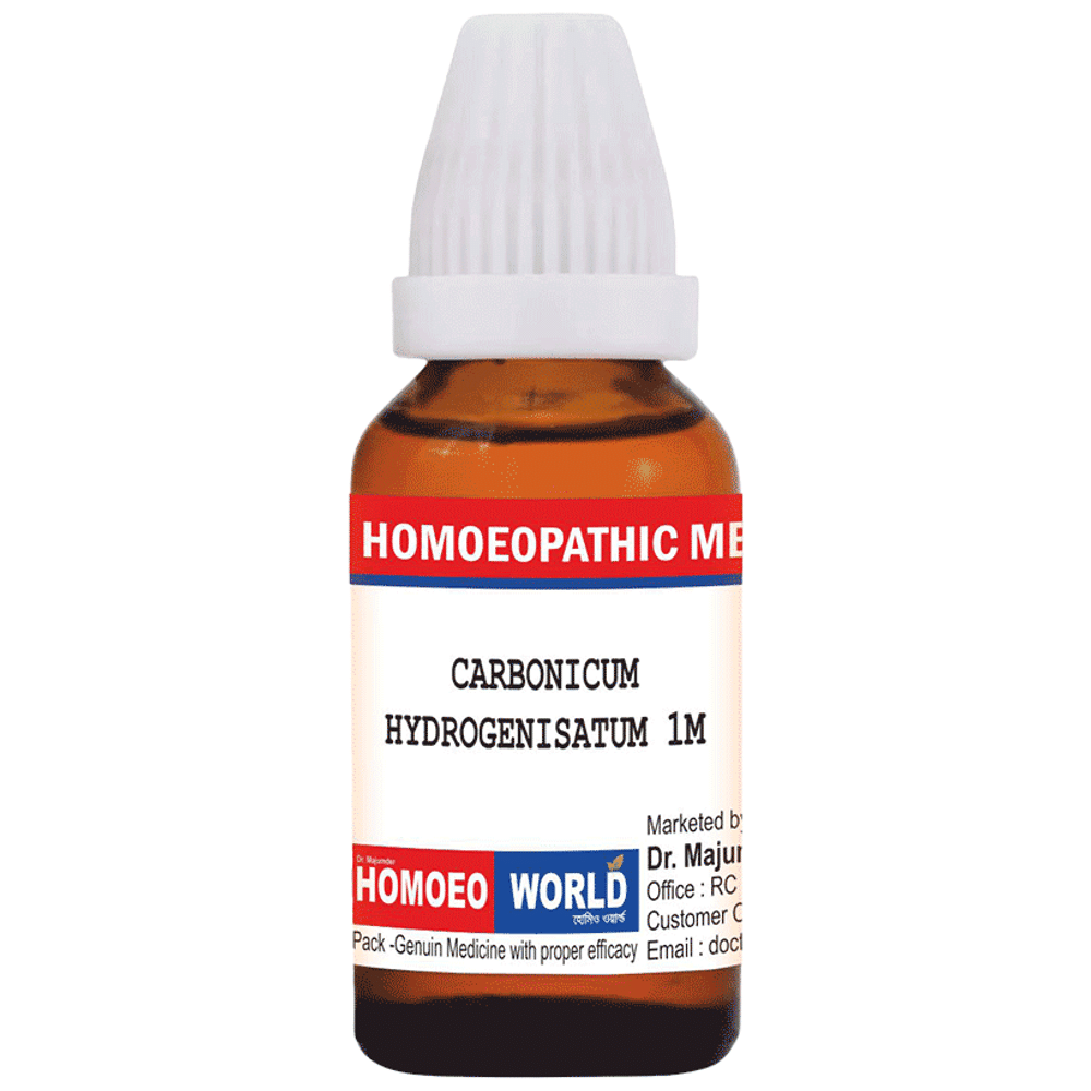 Dr. Majumder Homeo World Carbonicum Hydrogenisatum Dilution (30ml Each) 1M