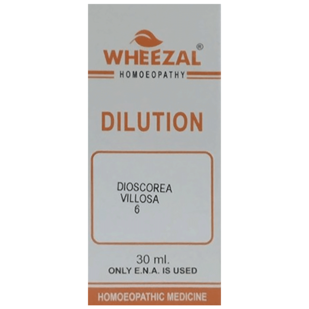 Wheezal Discorea Villosa Dilution 6