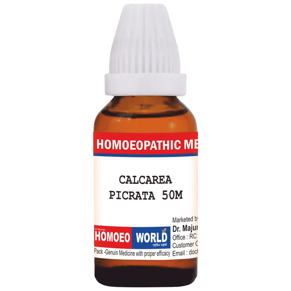 Dr. Majumder Homeo World Calcarea Picrata Dilution(30ml Each) 50M