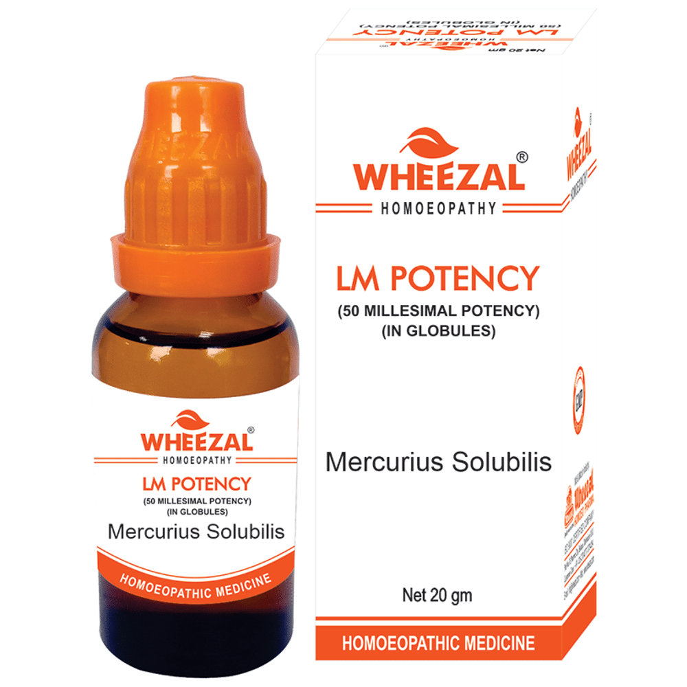 Wheezal Mercurius Solubilis Dilution 0/16 LM