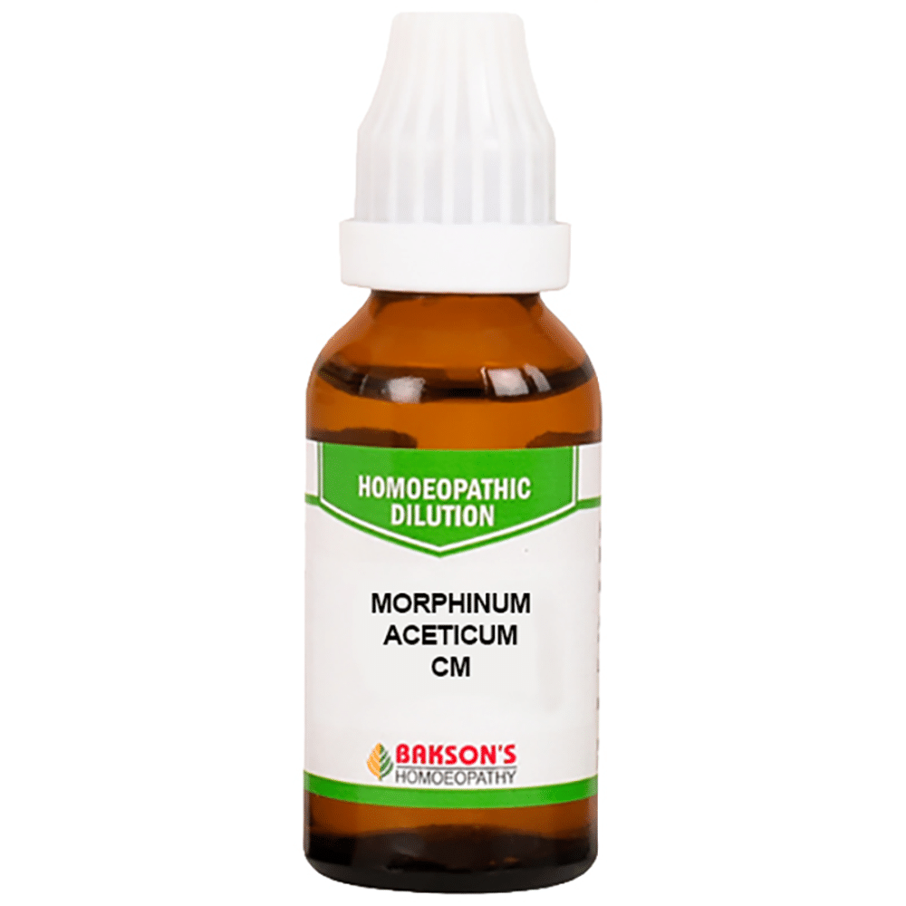 Bakson's Homeopathy Morphinum Aceticum Dilution CM