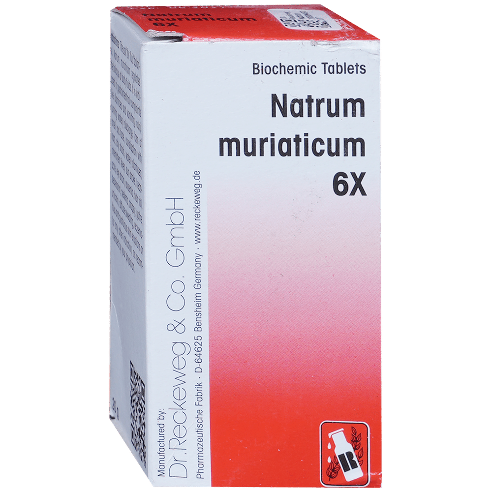 Dr. Reckeweg Natrum Muriaticum Biochemic Tablet 6X