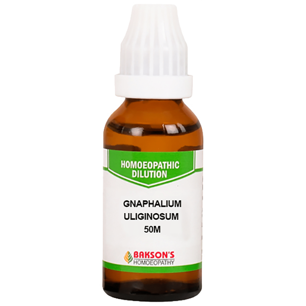 Bakson's Homeopathy Gnaphalium Uliginosum Dilution 50M