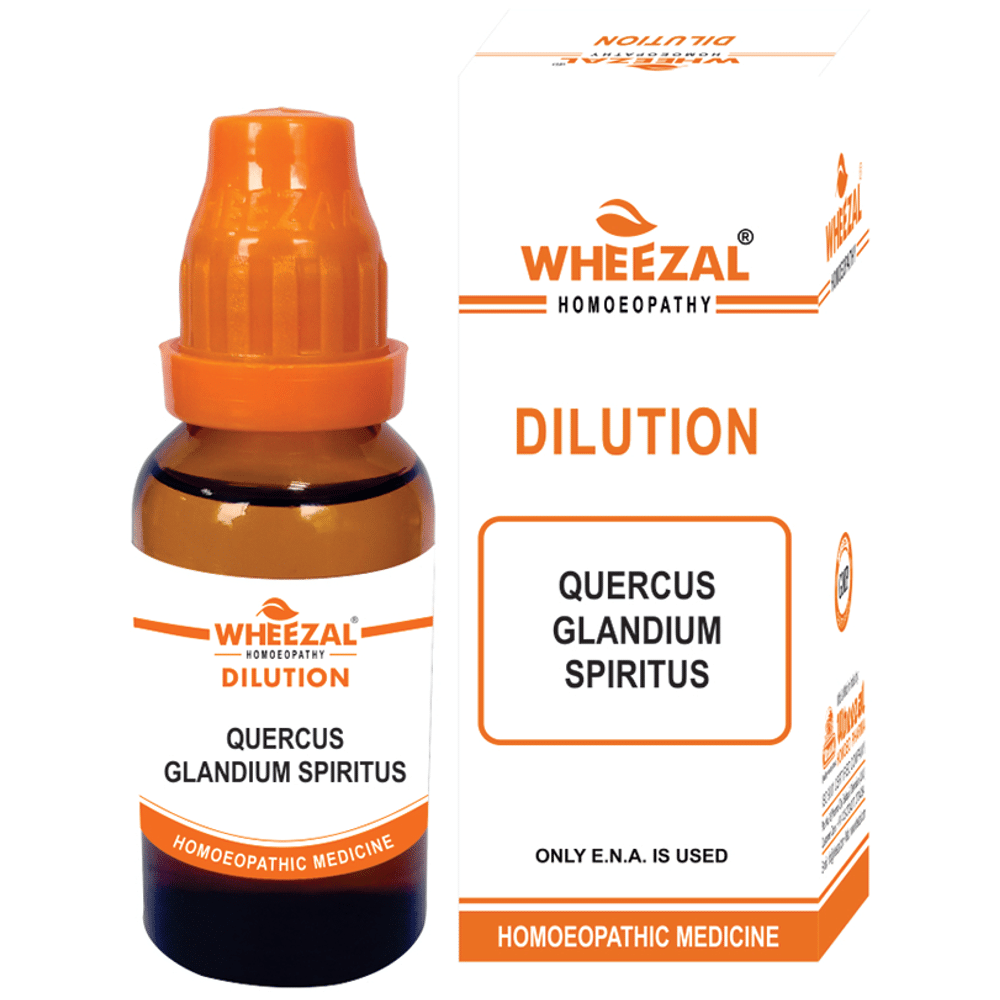 Wheezal Quercus Glandium Spiritus Dilution 6