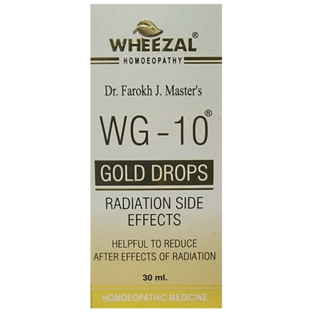 Wheezal WG10 Radiation Side Effects Gold Drop