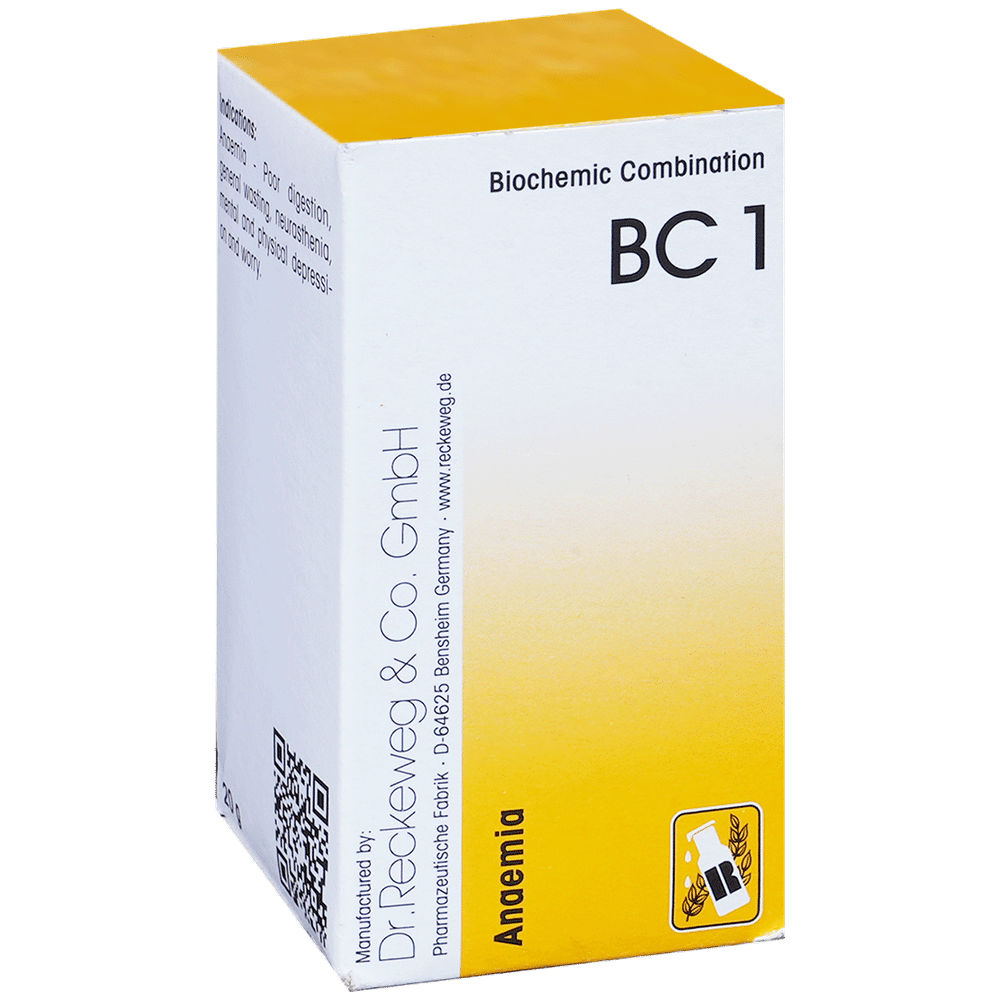 Dr. Reckeweg Bio-Combination 1 (BC 1) Tablet