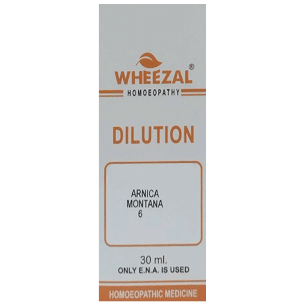 Wheezal Arnica Montana Dilution 6 CH