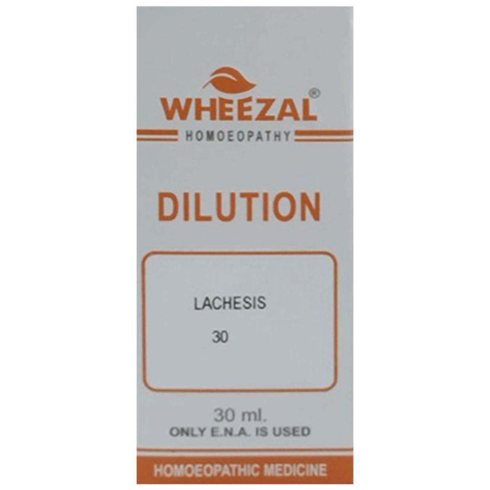 Wheezal Lachesis Dilution 30