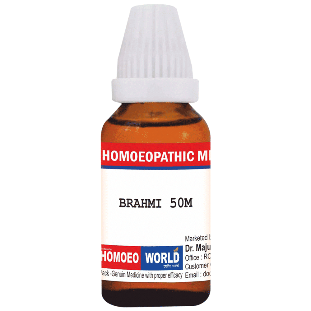 Dr. Majumder Homeo World Brahmi Dilution (30 ml Each) 50M