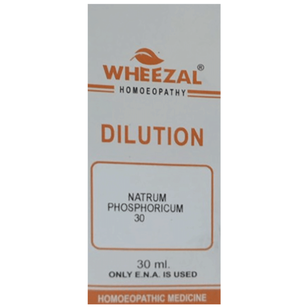 Wheezal Natrum Phosphoricum Dilution 30