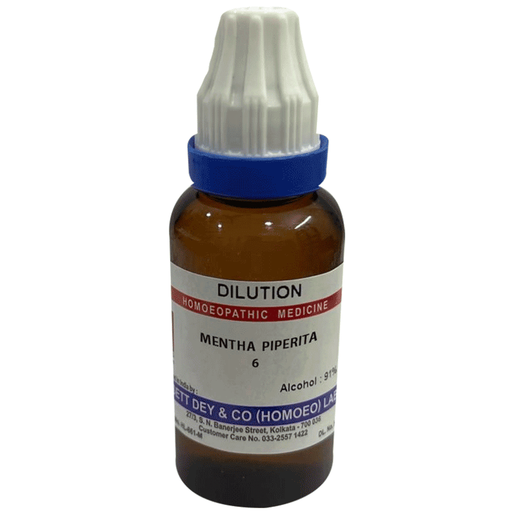 Sett Dey Mentha Piperita Dilution 6