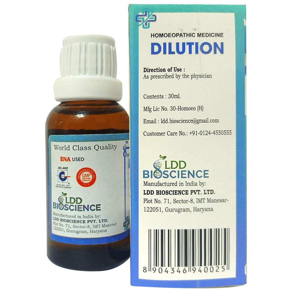 LDD Bioscience Zincum Picricum Dilution 30 CH