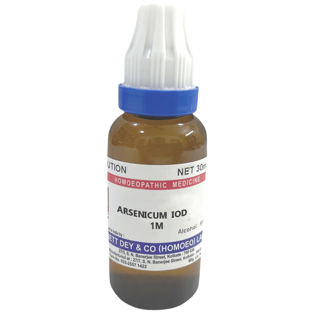 Sett Dey Arsenicum Iod Dilution 1M