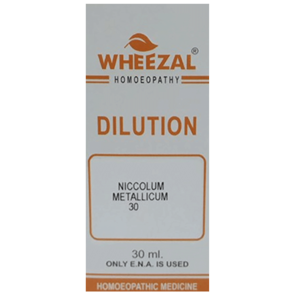 Wheezal Niccolum Metallicum Dilution 30