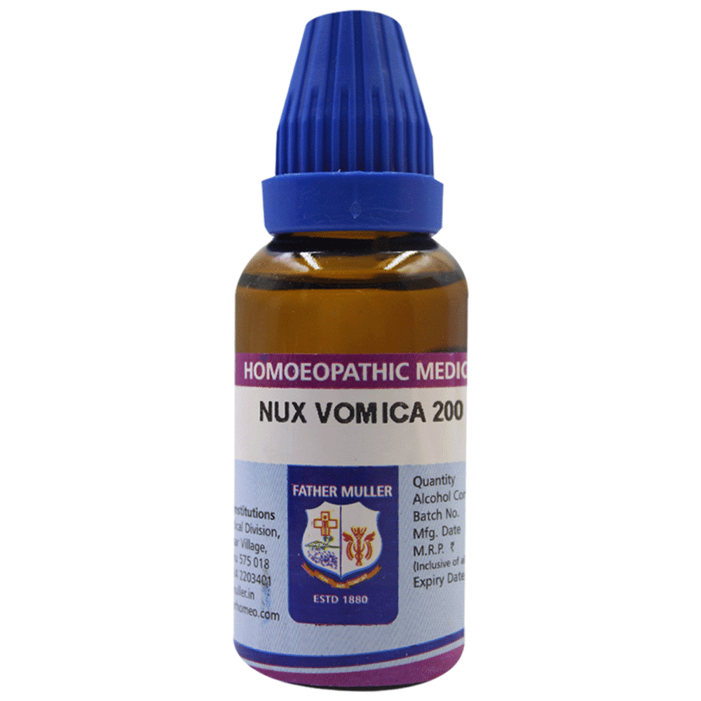 Father Muller Nux Vomica Drop 200C