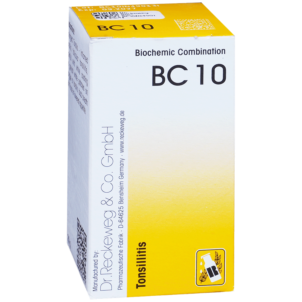 Dr. Reckeweg Bio-Combination 10 (BC 10) Tablet