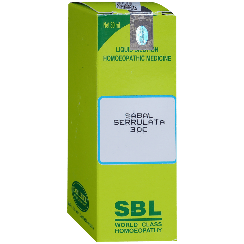 SBL Sabal Serrulata Dilution 30 CH