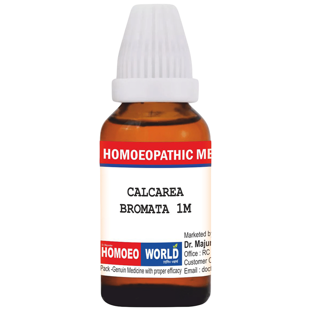 Dr. Majumder Homeo World Calcarea Bromata Dilution 1M