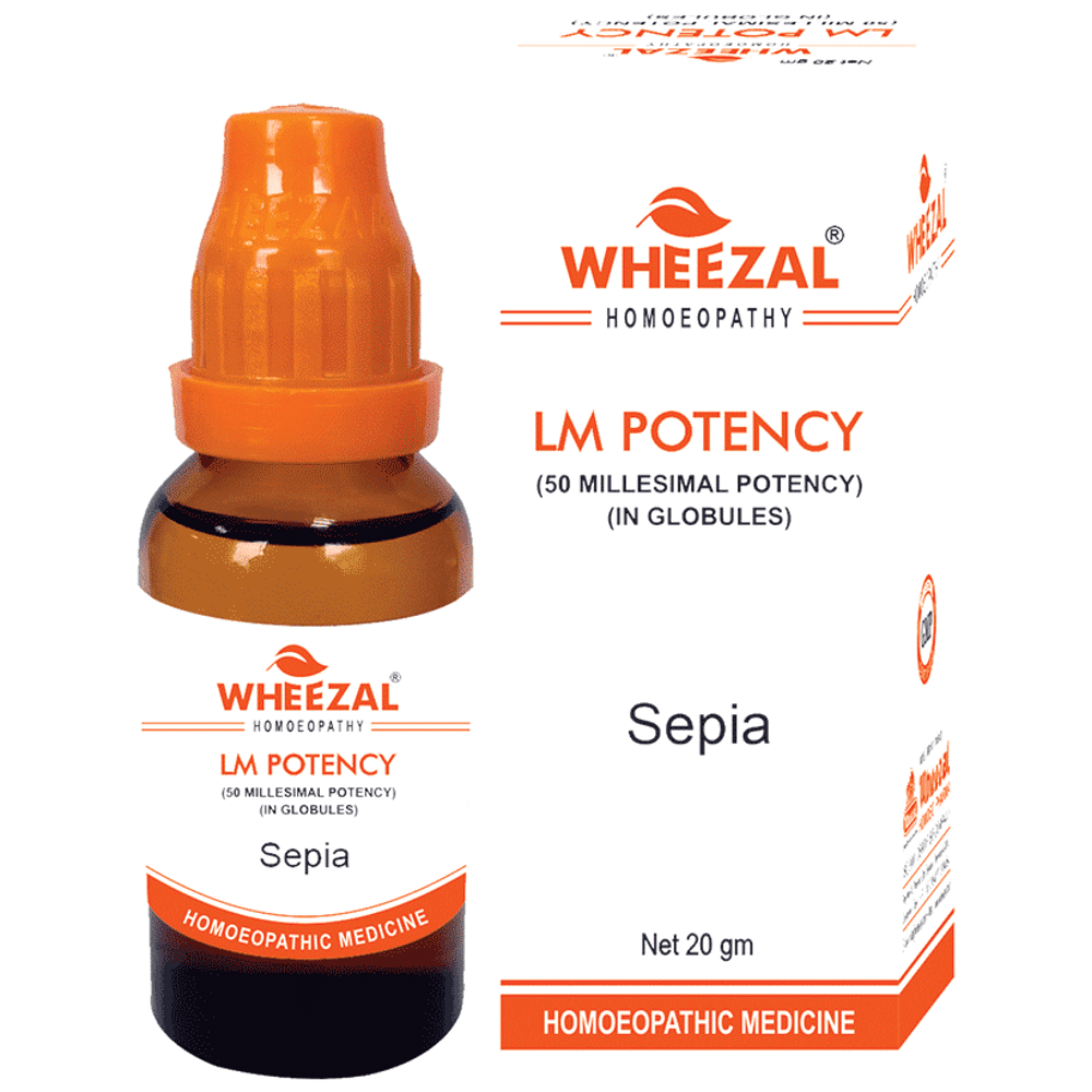 Wheezal Sepia Globules 0/8 LM