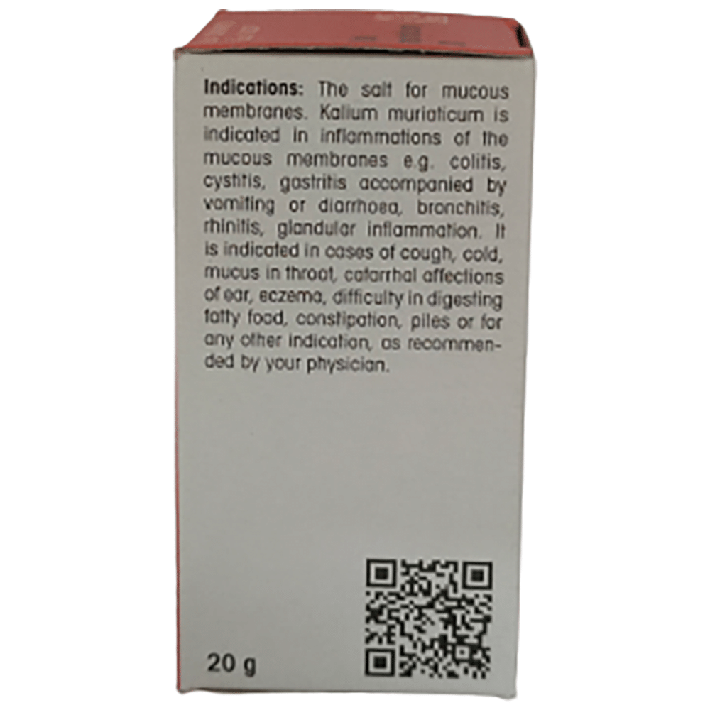 Dr Reckeweg &Co.gmbH Kali Muricaticum Biochemic Tablet 3X