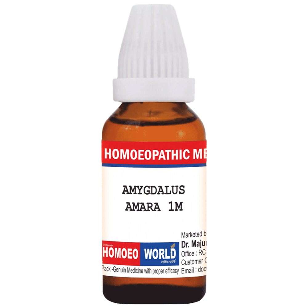 Dr. Majumder Homeo World Amygdalus Amara Dilution (30 ml Each) 1M